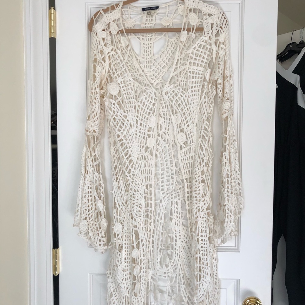SOLD - Crochet coverup - Boston Proper